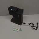 Tastyle Mini Hot and Iced Coffee Maker Single Serve, for K Cup and Ground, 6 to 14 Oz Brew Sizes, with Recipe Book, for Home, Travel, RV, Office and Dorm,Classic Black (2.0 Version)