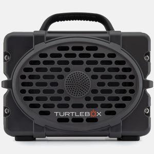 Turtlebox Original Gen 3: Portable Outdoor Bluetooth Speaker  Ultra-Loud (120dB), Waterproof (IP67), Rugged, Impact-Resistant, 3-Day Battery | Party Mode: Unlimited Pairing for Stereo Sound, Gray