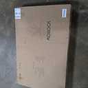 Bellemave Round Dining Table for 4-6, Solid Wood 47" Kitchen Table with Intersecting Pedestal Base, for Kitchen, Dining Room, Living Room (Black)