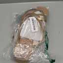 Luoika Women's Wide Width Flat Sandals, Flip Flop Slides Sandal Casual Strapy Sandal Slip on Summer Beach Shoes for Women. (Gold, 10.5)
