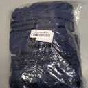 FUANGUI Bar Stool Covers Set of 4, Stretch Removable Bar Stool Seat Covers with Backs Slipcovers, Bar Chair Covers Square for Kitchen Dining Room Cafe (T-jacquard-navy)