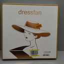 dressfan Fascinator Hats for Women,Linen Vintage Feather Headwear for Derby/Church/Wedding/Cocktail/Tea Party (Brown)