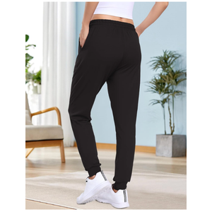 ZENEX 2 Pack Women Joggers, Women's Sweatpants with Pockets for Running, Yoga, Workout & Lounge