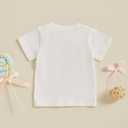 Toddler Baby Girls Clothes Short Sleeve I'm Literally Just A Girl Bow Embroidery T-Shirt Top Cute Summer Tee