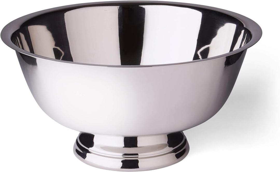 Stainless Steel Revere Bowl, 10",Silver