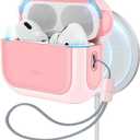 ESR for AirPods Pro 2nd Generation Case (HaloLock), Compatible with Airpods Pro Case 2nd/1st Gen (2023/2022/2019), Compatible with MagSafe, Full Drop Protection Cover with Lanyard