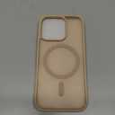 SUPFINE Magnetic for iPhone 13 Pro Max Case(Compatible with MagSafe)(Military Grade Drop Protection) Slim Translucent Matte Shockproof with Anti-Fingerprint Phone Case,Desert Gold