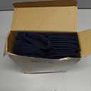 SOX TOWN Unisex Cushioned Crew Training Athletic Socks Men & Women with Combed Cotton Moisture Wicking Breathable Performance (9-11, Navyblue(6 Pairs))