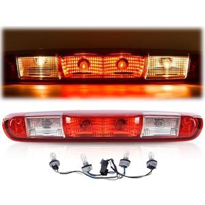PIT66 Third Brake Light 3rd Cargo Lamp High Mount Stop Light Compatible with Chevy Silverado GMC Sierra 1500 2008-2013/Fit Chevy Silverado GMC Sierra 2500 HD 3500 HD 2008-2014 25890530