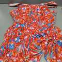 ROSEWE Womens Two-Way Wear One Piece Swimsuits, Tummy Coverage Modest Bathing Suits, Print Swimdress for Summer X-Large, Coral