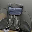 Lollimeow Pet Rolling Carrier, Dog Backpack with Wheels,Cats,Puppies Travel Bag with Wheels,Dog Trolley(Grey)