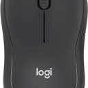 Logitech M240 Silent Bluetooth Mouse, Wireless, Compact, Portable, Smooth Tracking, 18-Month Battery, for Windows, macOS, ChromeOS, Compatible with PC, Mac, Laptop, Tablets - Graphite