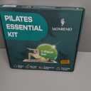 Pilates Home Workout Kit 7pc Pilates Set for Women with Toning Ring (Magic Circle), Mini Ball & Resistance Bands. Full Mat Pilates Equipment for Yoga, Core & Stretching at Home