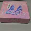 Princess Dress Up Shoes Set, Girls Role Play Dress Up Toys,Toddler Pretend Play Crown Kit Gift Set for Little Girls Aged 3-6 Years Old