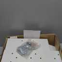 TUTOTAK Narrow Bookshelf, 8-Tier Bookcase, Spine Book Shelf for Small Space, Corner Standing Shelf for Living Room, Office, Study, Entryway, White BS06BW008