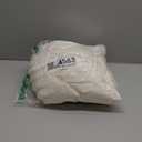 BEDELITE Fleece Throw Blanket for Couch - 300GSM Soft & Warm Fluffy Cream White Blanket, Decorative and Giftable Striped Blankets for Women, Men, 50"x60"