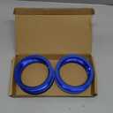 87.1 to 108 Hub Centric Rings (Pack of 4) Aluminium Alloy Wheel Center Rings Hubrings 108 to 87.1 ID=87.1mm OD=108mm (Blue)
