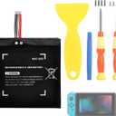 HAC-003 Battery Replacement Compatible with Nintendo Switch Console Handhold HAC-001, 4310mAh High Capacity Internal Battery with Installation Tools Kit