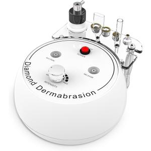 Diamond Microdermabrasion Machine,Mcwdoit 3 in 1 Dermabrasion Facial Machine for Exfoliation & Blackhead Removal,Home Spa Use Facial Skin Care Device