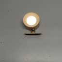 Battery Operated Wall Light, LED Wall Sconce with 3 Color Modes 3 Brightness Levels 360Rotation Lighting Touch Control, Wall Mounted Lamp Cordless Wall Lamp for Bedroom Reading Bedside-1Pack (1Pcs, Wood)