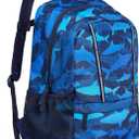 Lands' End Unisex Kids Medium ClassMate Lightweight Durable Elementary School Backpack, Limoges