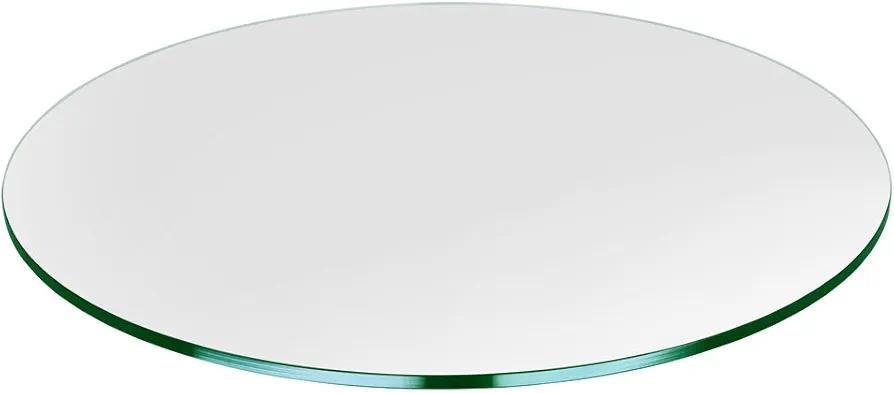 32 inch Round Glass Table Top - Tempered - 1/4" Thick Glass Surface, Safe Flat Polished, Multipurpose for Dining Table, Patio, Coffee and End Table