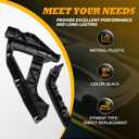 Front Headlight & Bumper Bracket Compatible with 2016-2021 Civic