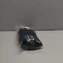 HOCILLE Women's Sexy Bodycon Boat Neck Mini Dresses Mesh Long Sleeve Ruched Ruffle Hem Club Party Short Dress (Large, Black)