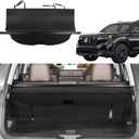 Cargo Cover for Honda Pilot 2024 2023 2025 Trunk Cover Pilot Accessories Rear Trunk Security Cover Shielding Shade Car, Black