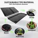 Cargo Liner & Third Row Seat Back Mats Compatible with 2019-2026 BMW X7 G07 (Not for 2021-2022 X7 50i / 2025 X7 40i): AOMSAZTO Custom Fit 2019-2026 BMW X7 All Weather Anti Skid TPE Trunk Liner