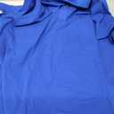 MAGCOMSEN Women's Polo Shirts Cotton 3-Button Short Sleeve Collared Tops Summer Cool Shirt Uniform Casual Shirts (Bright Blue, XXL)