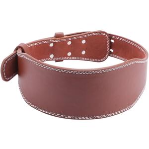 PU Weightlifting Belts for Men and Women, Adjustable with Buckle, Back Support for Lifting