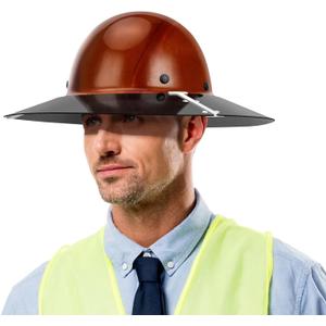Hard Hat Visor Compatible with AFP Full Brim Hardhat ONLY, Hard Hat Sun Shade with Sun Protection and Glare Reduction, Hardhat Accessories for Men or Women Working Outside, Lightweight