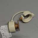 Hands Free Hair Dryer Holder Wall Mounted with Suction Cup, No Drill Installation for Damage-Free Walls, 360 Adjustable Blow Dryer Holder Fits Most Hair Dryers for Bathroom Organization 1Pack(Cream)