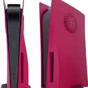 PS5 Disc Edition DOBEWINGDELOU Faceplate Replacement Side Console Cover Dust Cover Accessories Cosmic Red