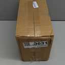 100 Pack 5.8x3.2x8.25 Inch Brown Kraft Paper Gift Bags with Handles - Bulk Small Plain Natural Bags for Birthday Party Favors, Grocery, Retail Shopping, Wedding, Craft, Goody, Takeouts, and Business