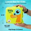 Bento Box for Kids Toddler Lunch Containers for Kids Lunch Boxes, Kids School Bento Lunch Box, Leak proof Lunch Containers, Dinosaur Lunch box