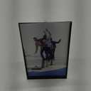 Malden International Designs Modern Life Millenium Metals Matte Black Metal Picture Frame, 4x6, Black