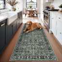 Washable Hallway Runner Rug 3x8: 8ft Runners for Kitchen Entry Non Slip