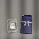 KADES Compatible with Apple Watch Series 3 2 1 with Built-in Tempered Glass Screen Protector Bling Crystal Diamond Rhinestone Full Protective Bumper Cover for Women (42mm,Clear)