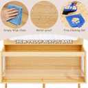 Wooden Hamster Cage with Acrylic Board Base, 39.4"