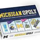 Late for The Sky: Michigan-Opoly - University of Michigan Themed Family Board Game, Opoly-Style, Traditional Play Or 1 Hr Version, Age 8+, 2-5 Players