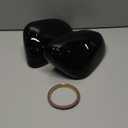 New 2pcs Door Exterior Rearview Mirror Cover Cap Trim for Nissan Rogue Mitsubishi Outlander 2022 2023 2024 (Glossy Black)