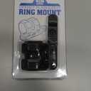 UTG Leapers RG-FL27KC Inc Offset Flashlight Ring Mount, Keymod, Matte Black