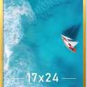 Gold 17x24 Picture Frame Lightweight yet Durable Frame Wall Hanging