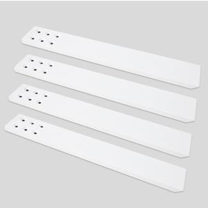 Countertop Support Bracket 4 Pack 16" Lx 2.5" W Hidden White Knee Wall Support Countertop Bracket 3/8" Thick Heavy Duty for Quartz/Granite/Wood/Concret Countertops Screws Included Countertop Support Bracket 4 Pack 16" Lx 2.5" W Hidden White Knee Wall Support Countertop Bracket 3/8" Thick Heavy Duty for Quartz/Granite/Wood/Concret Countertops Screws Included
