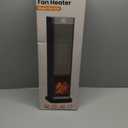 Space Heaters for Indoor Use, 1500W PTC Ceramic Electric Heater with Thermostat, Room Temperature Display, 70 Oscillation, Remote Control, 12H Timer, Quiet Portable Heater for Office Bedroom