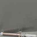 Conair Double Ceramic 1 ½-Inch Long Barrel Curling Iron, 1 ½-Inch Barrel Creates Soft Waves, Hair Waver for Use on Medium & Long Hair, White/ Rose Gold