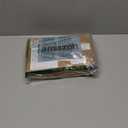 Liliful 46 Pcs Christmas Village House Sets Xmas Scene Figurines Decoration Lighted LED Christmas Village Resin Figurines Collectable Xmas Tree Scene Desktop Ornament for Holiday Party Decor (Rustic)