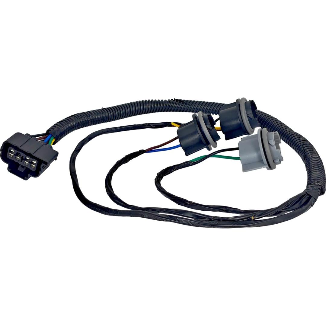 XYZIL Rear Right Tail Light Wiring 88986855 Compatible with Chevy GMC Silverado Sierra 1500 1500HD 2500 2500HD 3500 Base LS LT SL 4.3L V6 4.8L 5.3L 8.1L 6.0L 6.6L V8 Gas Diesel Passenger Side Harness